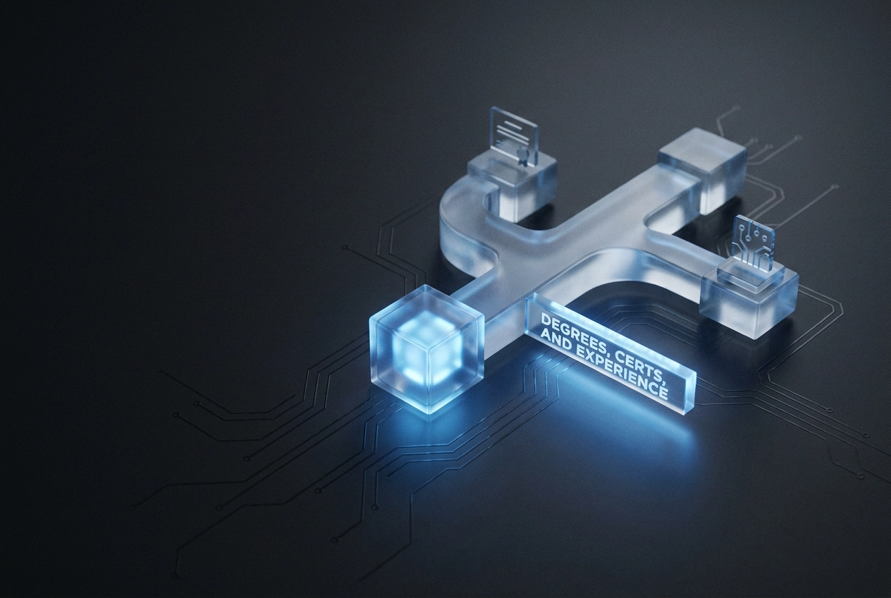 Professional header image for educational tutorial: How to Become a Controls Engineer: Degrees, Certs, and Ex...